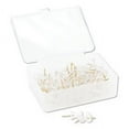 thumbnail image 1 of UBrands  Standard Push Pins  Clear & Gold, 1 of 1