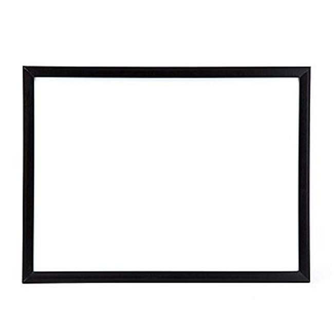 PAPERPERFECT UBrands Black Frame Magnetic Dry Erase Board 23 x 17 in.