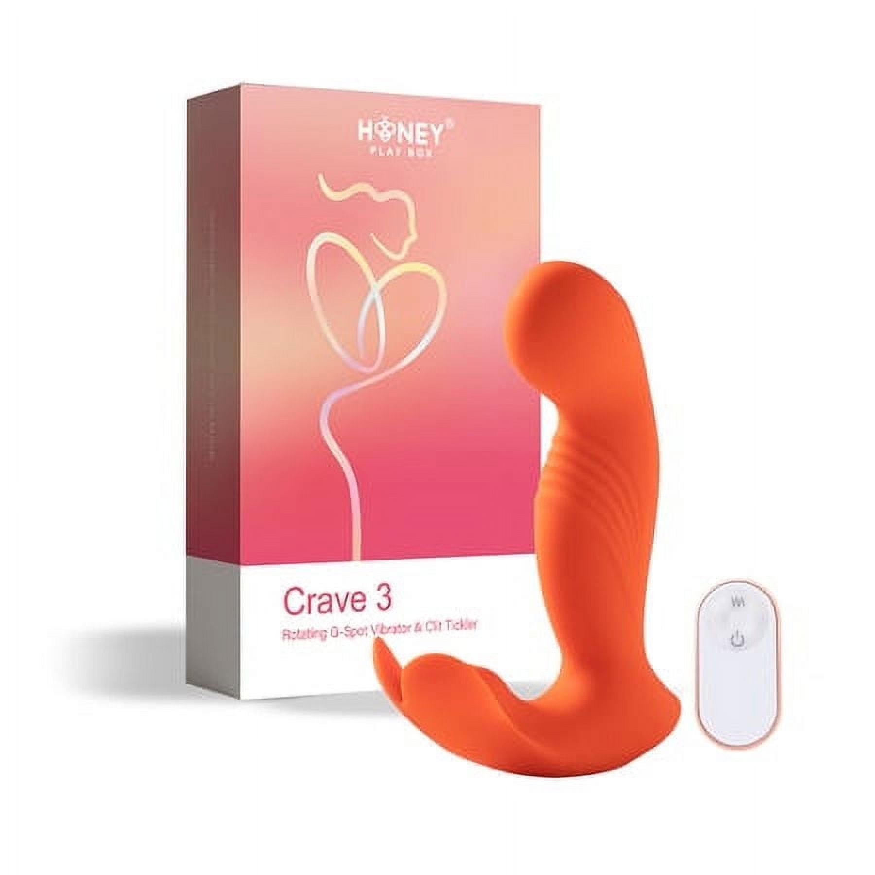 UC Global Trade INC. Crave 3 G-Spot Vibrator w/Rotating Head - Orange