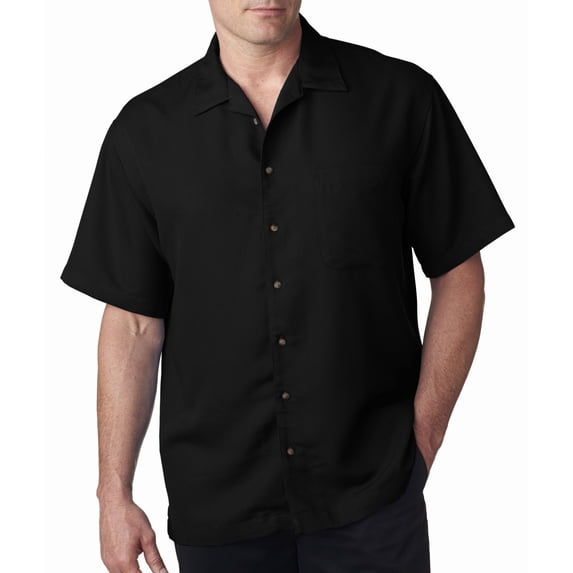 UC MENS SOLID CAMP SHIRT