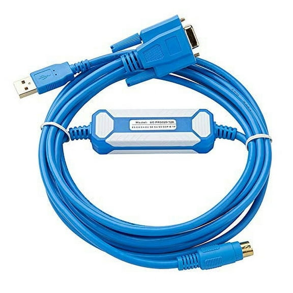 UC-PRG020-12A for Delta AH DVP Series PLC DOP-B HMI and TP Text Display Programming Cable IFD6601 Upload Download Line