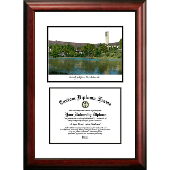 UC Santa Barbara 8.5" x 11" Scholar Diploma Frame