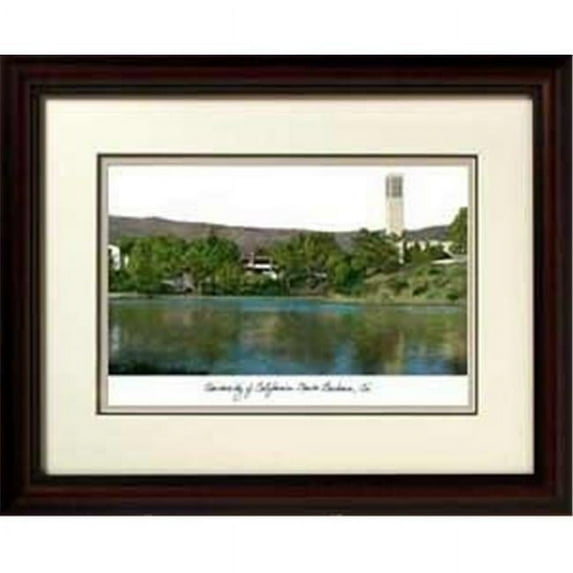 UC Santa Barbara Alumnus Framed Lithograph