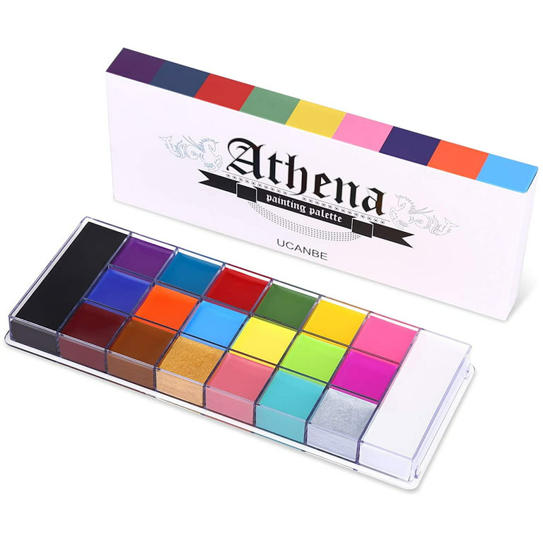 Ucanbe Athena Painting Palette Professional Face Body Paint Palette