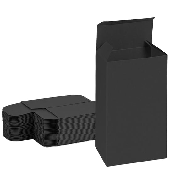 Ucanpack Black Product Boxes, Cardboard Packaging Paper Board Gift Box, 4 x 2 x 4" - 500/Bundle