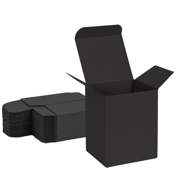 Ucanpack Black Product Boxes, Cardboard Packaging Paper Board Gift Box, 4 x 4 x 6" - 250/Bundle