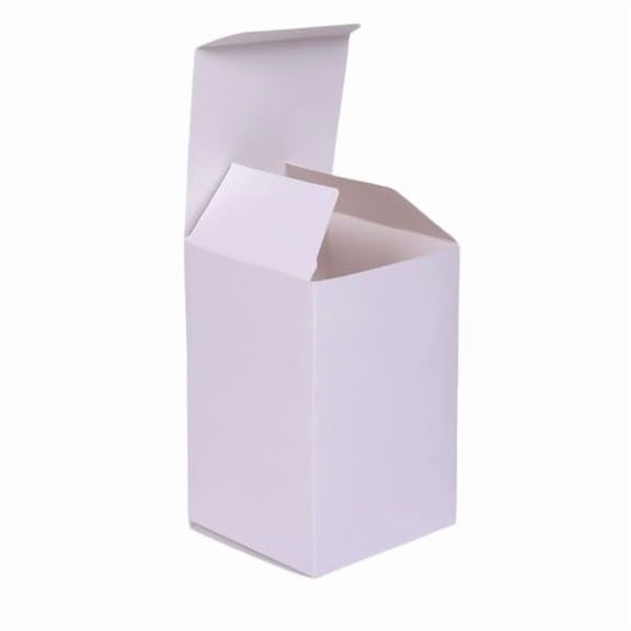UCANPACK Black Cardboard Product Packaging Boxes 6 x 4 x 6 - 250 Pack candle boxes packaging White, 6x4x6 Shipping Boxes - Custom Made in USA