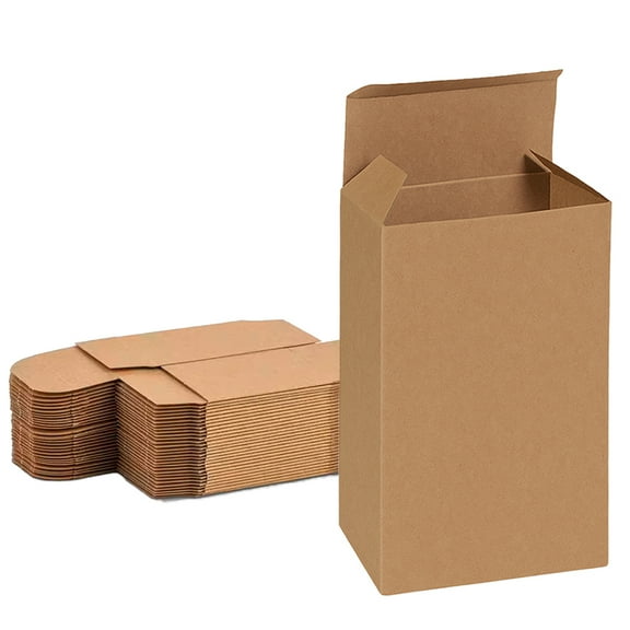 Ucanpack Kraft Product Boxes, Cardboard Packaging Paper Board Gift Box, 4 x 2 x 7" - 500/Bundle
