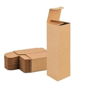 UCANPACK Black Product Boxes 1  x 1  x 6 - 1000 Pack boxes for packaging small business Standard Kraft Color, 1 x1 x6 Shipping Boxes - Custom Made in USA
