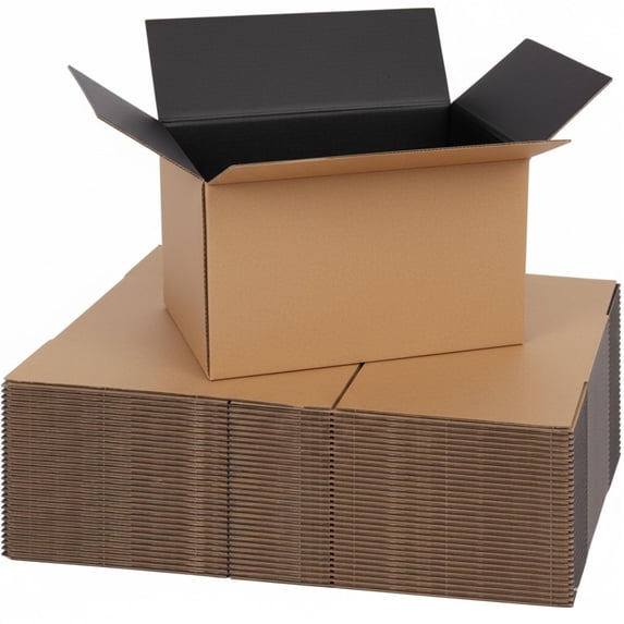 Ucanpack Corrugated Shipping Box Cardboard Box For Small Business, , 10 x 8 x 6" - 25/Bundle
