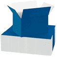 thumbnail image 1 of Ucanpack Made In USA- Blue Shipping Boxes 8x8x4", Corrugated Packaging Box 25 Pcs, Heavy-Duty Moving Boxes, Packing Boxes For Moving, Cardboard Box For Small Business, 1 of 9