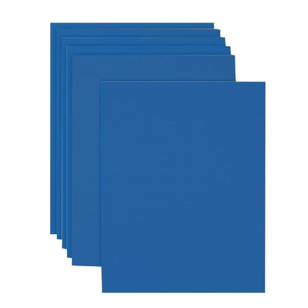 Ucanpack 1/8" Thick B Flute Corrugated Cardboard Sheet 100 Pack, 13x23" Blue Corrugated Board Sheets Large, Packaging Sheet, Inserts, Shipping, Dividers, Mailing, School Projects