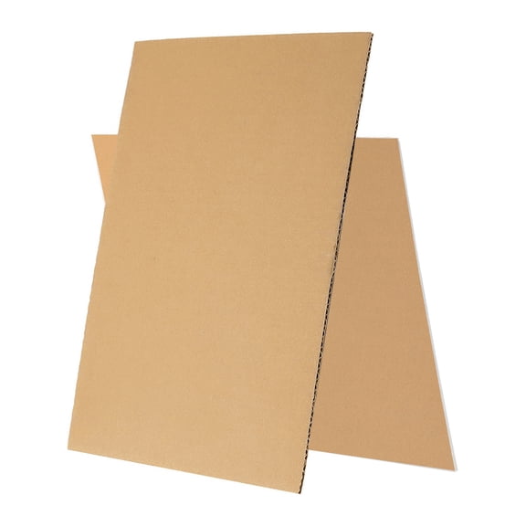 Ucanpack 200 Pack,Kraft Corrugated Cardboard Sheet 13x18" Made in USA- Dual Color Corrugated Sheets For DIY Crafts Supplies, Inserts, Shipping, Dividers, Mailing, School Projects