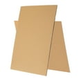 thumbnail image 1 of Ucanpack 250 Pack,Kraft Corrugated Cardboard Sheet 8x16" Made in USA- Dual Color Corrugated Sheets For DIY Crafts Supplies, Inserts, Shipping, Dividers, Mailing, School Projects, 1 of 6