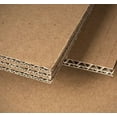 thumbnail image 1 of UCANPACK Double Wall Corrugated Cardboard Sheet (Kraft) 11 x 23" - 100 Pack Corrugated Cardboard Inserts for Crafts, Shipping, Packing, Mailing, Dividers, Inserts, Art Projects - Made In USA, 1 of 5