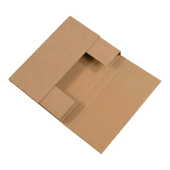 Ucanpack Easy Fold Mailing Boxes, Self-Locking Corrugated Mailers for Packaging Kraft 9x6x2" - 50 Pcs