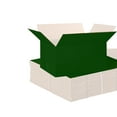 thumbnail image 1 of UCANPACK Green Color Shipping Boxes 6 x 6 x 4" (White Inside) - 25 pack Color Shipping Boxes for Gift Packaging - 32ECT B Flute 1/8 inch thick Small Shipping Boxes, 1 of 9