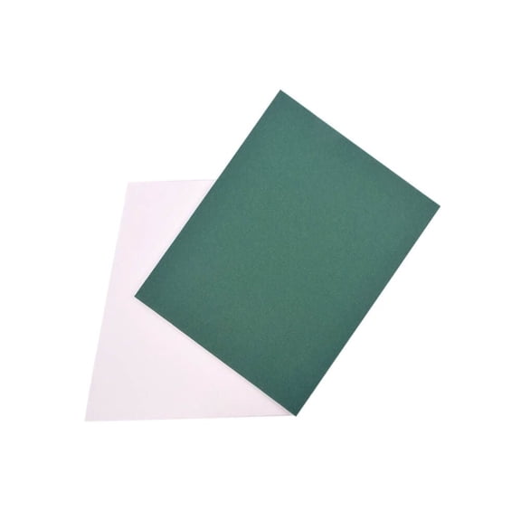UCANPACK Green Corrugated Cardboard Sheet 12 x 10" (White Inside) - 250 pack Color Corrugated Cardboard Sheets B Flute 1/8 inch thick Cardboard Pads, Inserts for Crafts and Art Work Projects