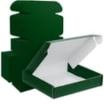 thumbnail image 1 of Ucanpack Heavy Duty Boxes For Moving Deluxe Mailer Box Small, Green, 7 x 5¾ x 2" - 50 Pcs, 1 of 10