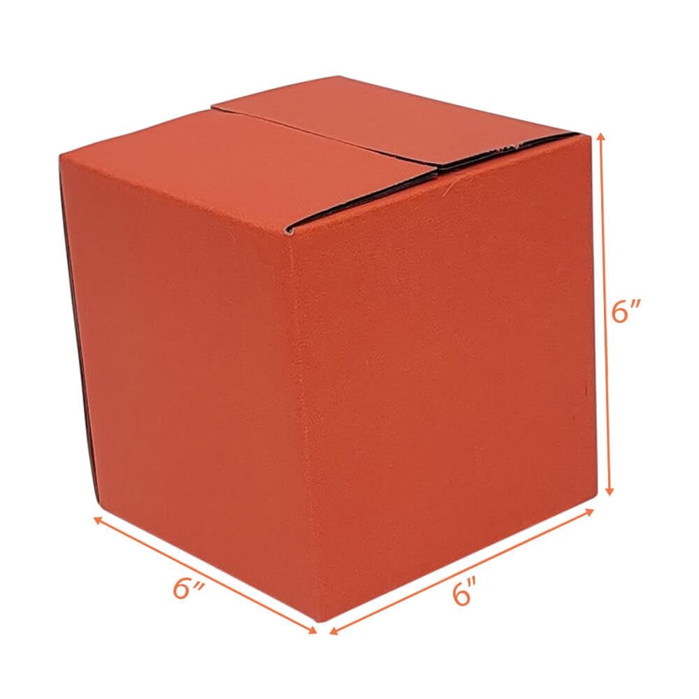 Kraft Shipping Box ZBEIVAN Small Shipping Boxes 4x4x3 Inches – Kraft Corrugated Cardboard Mailing Boxes, Pack Of 1 Package Delivery Box 1 thumbnail image