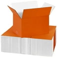 thumbnail image 1 of Ucanpack Made In USA- Orange Shipping Boxes 8x8x6", Corrugated Packaging Box 25 Pcs, Heavy-Duty Moving Boxes, Packing Carton For Moving, Cardboard Box For Small Business, 1 of 9
