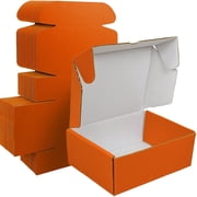 Ucanpack Heavy Duty Boxes For Moving Deluxe Mailer Box Large Orange, 16  x 12 x 3  - 50 Pcs