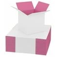 thumbnail image 1 of UCANPACK Pink Color Shipping Boxes 12 x 12 x 12" (Color Inside) - 25 Pack Small Cardboard Boxes, 12x12x12 Shipping Boxes - Custom Shipping Boxes Made in USA, 1 of 8