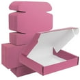 thumbnail image 1 of Ucanpack Heavy Duty Deluxe Mailer Box (200lb Test) Cardboard Moving Box Pink Medium , 8 x 4 x 3" - 50 Pcs, 1 of 10
