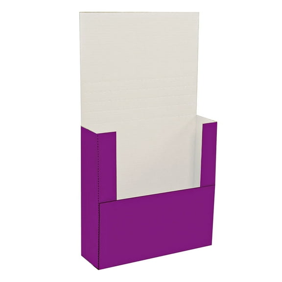 Ucanpack Easy Fold Mailer Boxes 50 Pack,Purple Corrugated Shipping Boxes, Quick Fold Design - 9x6x2"