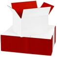 thumbnail image 1 of UCANPACK Red Color Shipping Boxes 12 x 8 x 4" (Color Inside) - 25 Pack Corrugated Cardboard Shipping Boxes, 12x8x4 Shipping Boxes - Custom Shipping Boxes Made in USA, 1 of 8