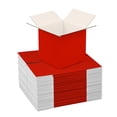 thumbnail image 1 of Ucanpack 1/8” Thick Corrugated Shipping Box 25 Pcs, Made In Usa- Boxes For Packaging Moving, Red 11x11x11" Moving Boxes Large, Packaging Box For Small Business, 1 of 9
