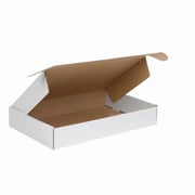 UCANPACK White Mailer Boxes 15x11x2 Inches - 50 Pack White Corrugated Mailers Box Mailers, Cardboard Boxes for Shipping and Packing - Custom Shipping Boxes - Made in USA