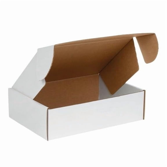 Ucanpack Corrugated White Mailer Box ECT-32 Heavy Duty Moving Box Small , 6 x 5 x 3" - 50 Pcs