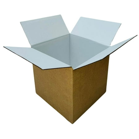 UCANPACK White Shipping Boxes 12 x 12 x 4" (Color Inside) - 25 Pack Packaging Boxes, 12x12x4 Shipping Boxes - Custom Mailing Boxes Made in USA