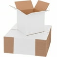 thumbnail image 1 of UCANPACK White Shipping Boxes Small 5 x 5 x 5" - 25 Pack Corrugated Shipping Boxes for Small Business Packaging Boxes - Made in USA Corrugated Shipping Boxes, 1 of 8