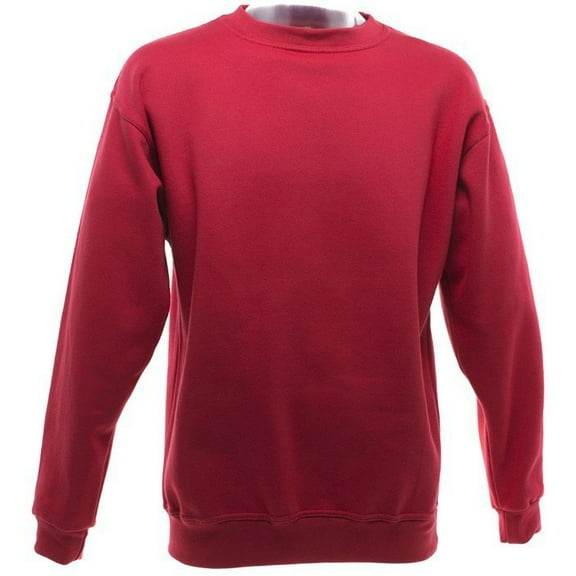UCC 50/50 Mens Heavyweight Plain Set-In Sweatshirt Top