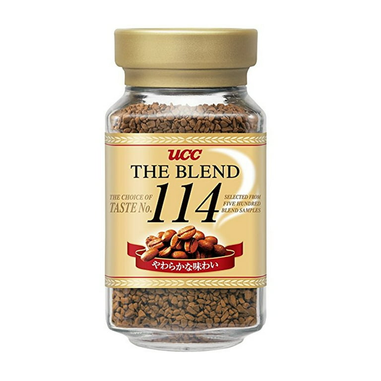 UCC Coffee, The Blend 114 Instant Coffee, Medium Roast, 90g, Made