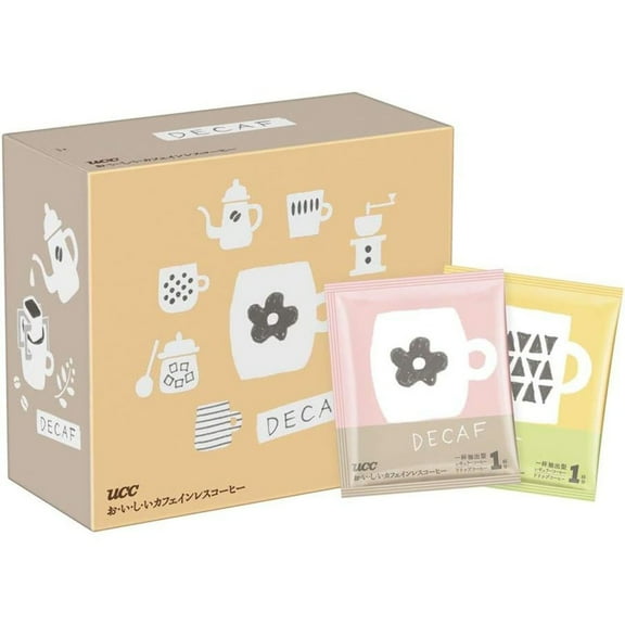 UCC Delicious Decaffeinated Drip Coffee Decaf/Non-Caffeine Regular 7g x 50 Packs Japan - Tokyo Sakura Mall