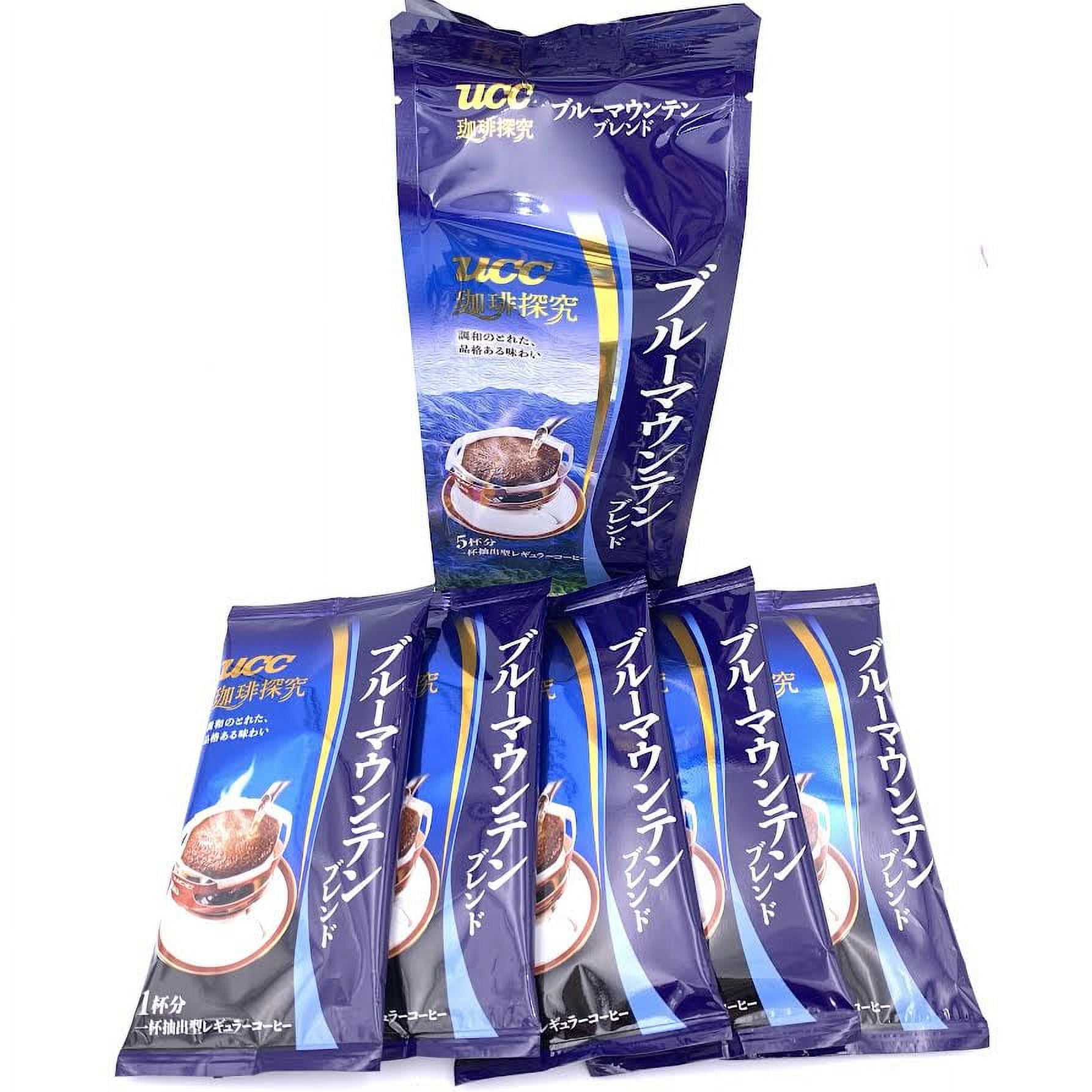 UCC Japan COFFEE TANKYU Blue Mountain Blend Drip Coffee, 5 UCC Japan COFFEE TANKYU Blue Mountain Blend Drip Coffee, 5