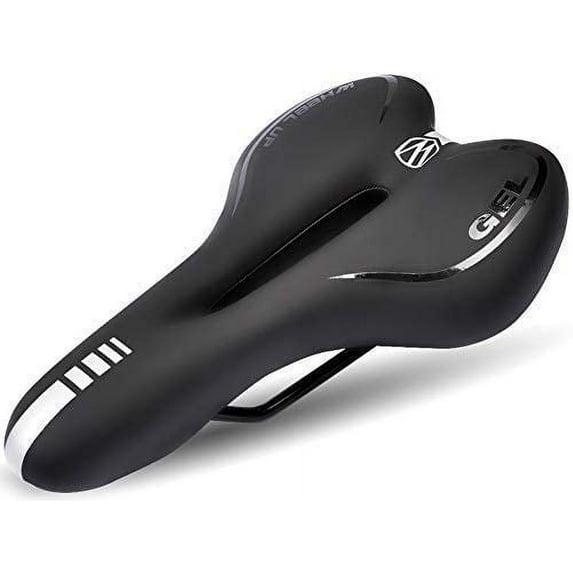 UCEC Bike Seat Gel Bike Seat Covers Medium Bike Cushioned Saddle Seat , for Mountain MTB/Road/Cruiser/Touring Bike, Unisex - Men and Women