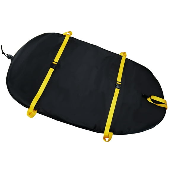 UCEDER Waterproof Oxford Cloth Blocking Kayak Cockpit Cover UV50+ Seal Cockpit Maximum Protection for Your Ocean Cockpit(S)