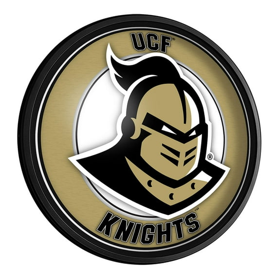 UCF Knights 18'' Round Slimline Illuminated Wall Sign