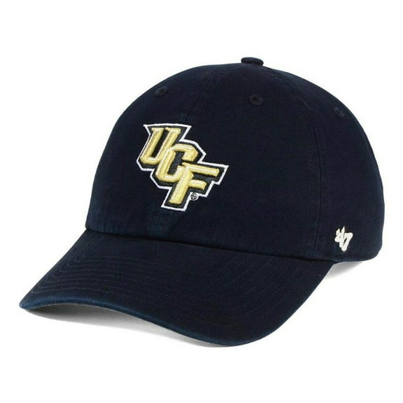 Men's '47 Black UCF Knights Clean Up Adjustable Hat