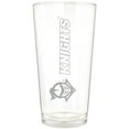 thumbnail image 1 of UCF Knights Etched 16oz. Vertical Rally Cry Pint Glass, 1 of 1