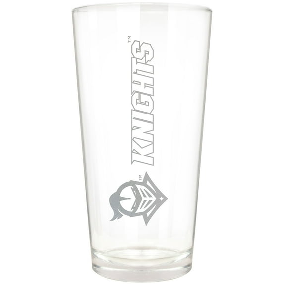 UCF Knights Etched 16oz. Vertical Rally Cry Pint Glass