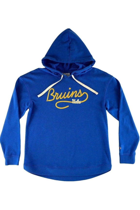 UCLA Bruins Champion blue embroidered hooded sweatshirt or hoodie NEW