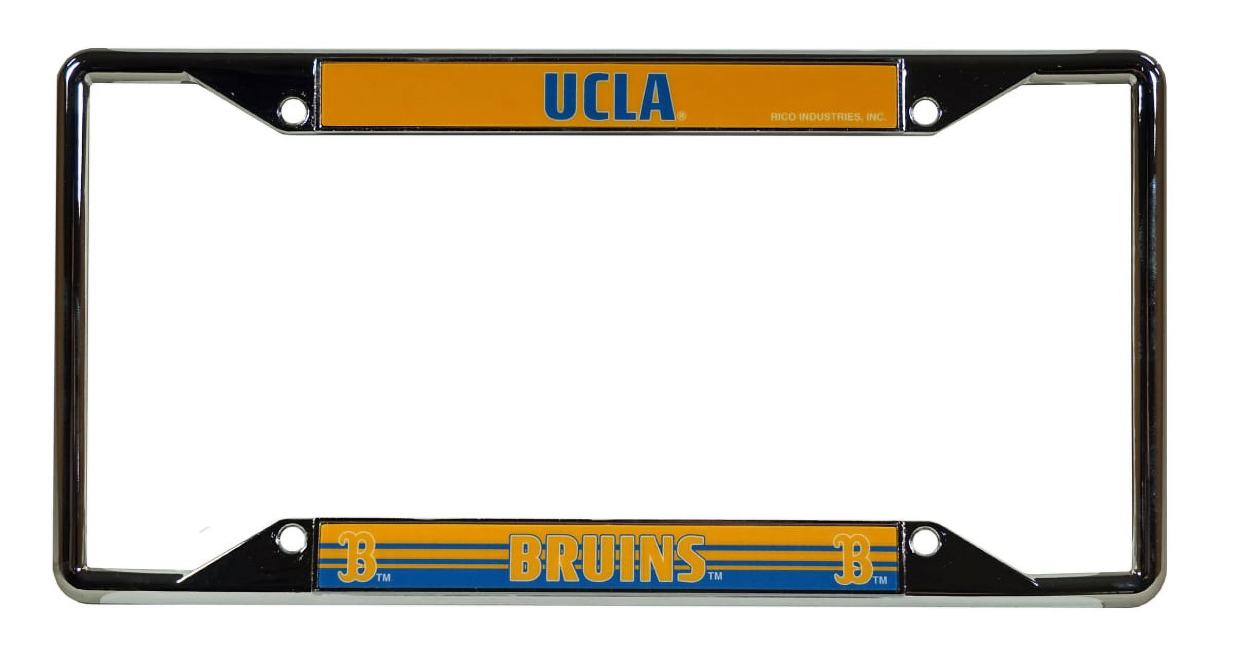 UCLA NCAA Bruins Chrome EZ View License Plate Frame