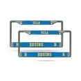 thumbnail image 1 of U-C-L-A Bruin's Chrome Metal (2) License Plate Frame Set, 1 of 6