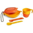 thumbnail image 1 of UCO F-MK-CORE6PC Orange 6 Piece Camping Mess Kit Spork / Plate / Bowl / Cup, 1 of 8