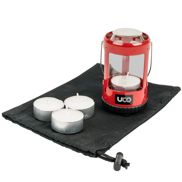 UCO Micro Candle Lantern 　レッド Amazon.com: UCO Mini Candle Lantern Kit, Lava : Sports